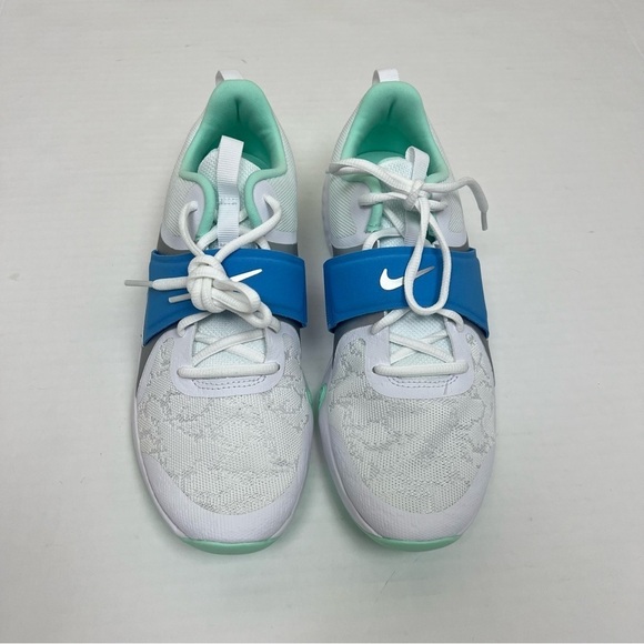 NIKE RENEW IN-SEASON TR 12 TRAINING SHOES 9 White/Mint Foam/University Blue - Picture 2 of 9